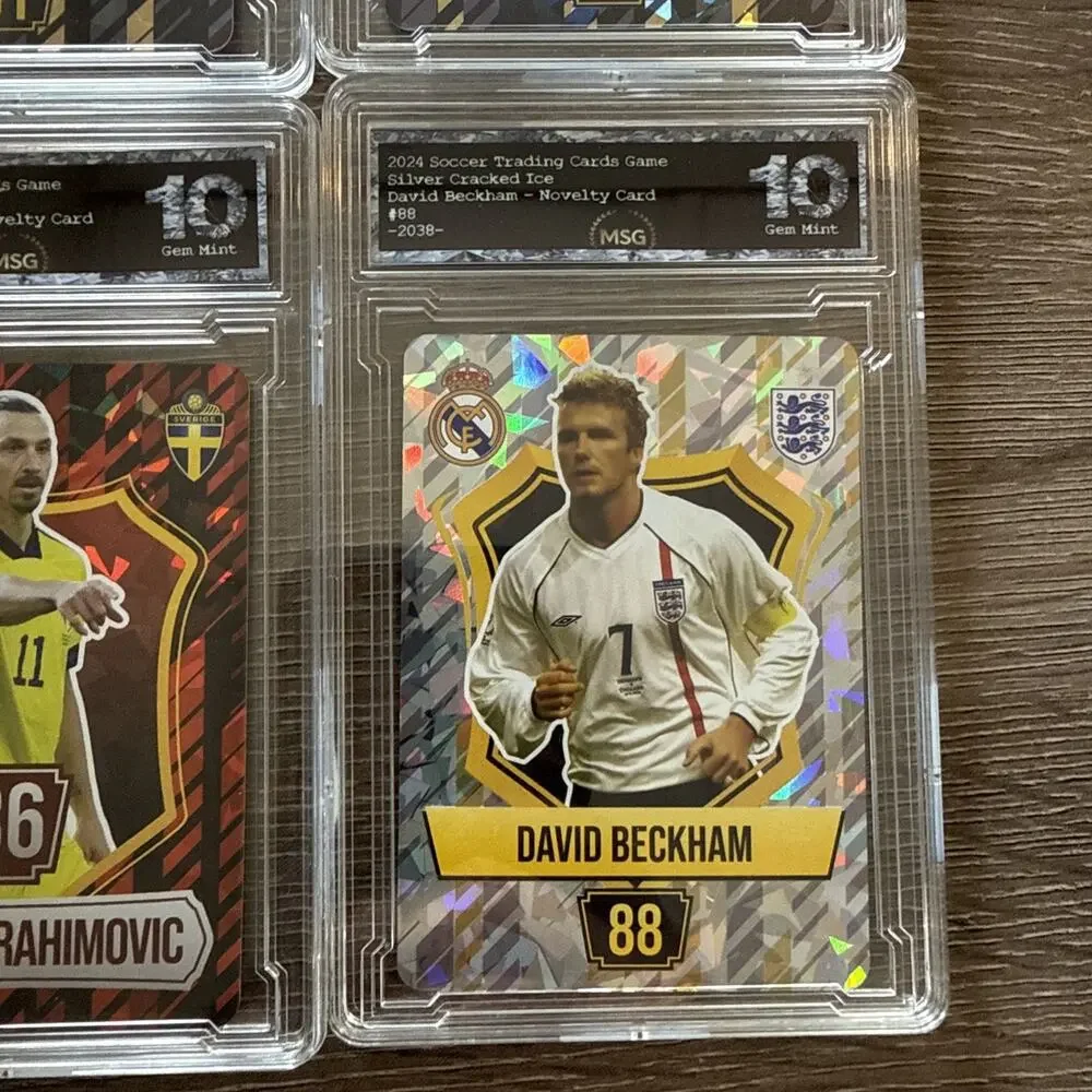 Soccer Graded 10 - Zlatan Ibrahimovic, David Beckham, Kylian Mbappe & Neymar Jr